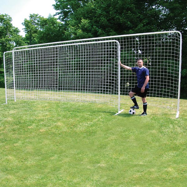 Jaypro Sports Soccer Goal - Portable Training Soccer Goal Replacement Net - 8' H x 24' W (STG - 718N) - SchoolOutlet