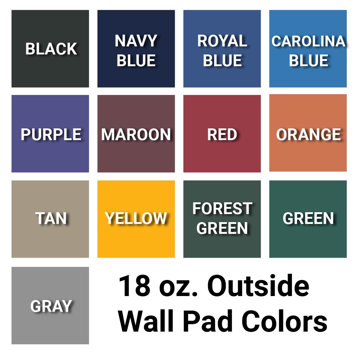 Jaypro Sports Outdoor Field Equipment - Padding - Wall 4' H x 6' L High - Outdoor (WPO - 46) - SchoolOutlet