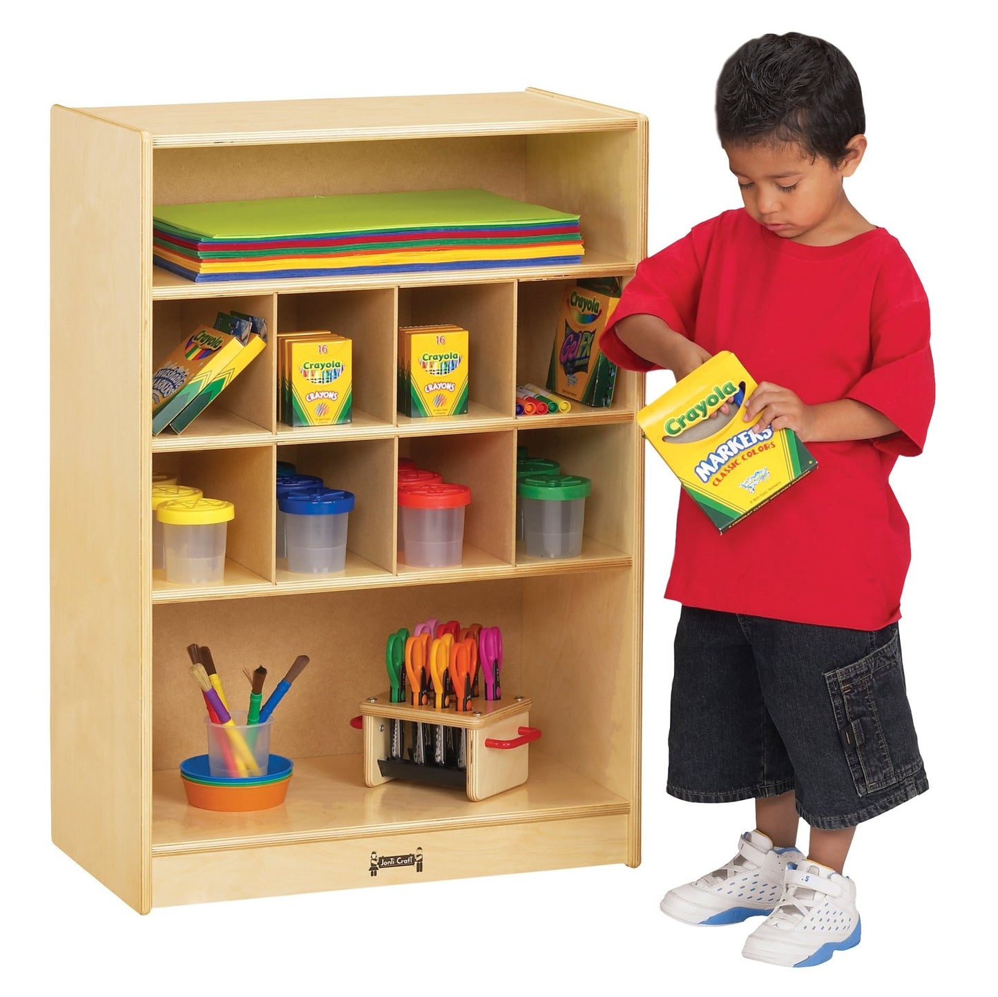 Jonti - Craft Mobile Block Shelf - SchoolOutlet