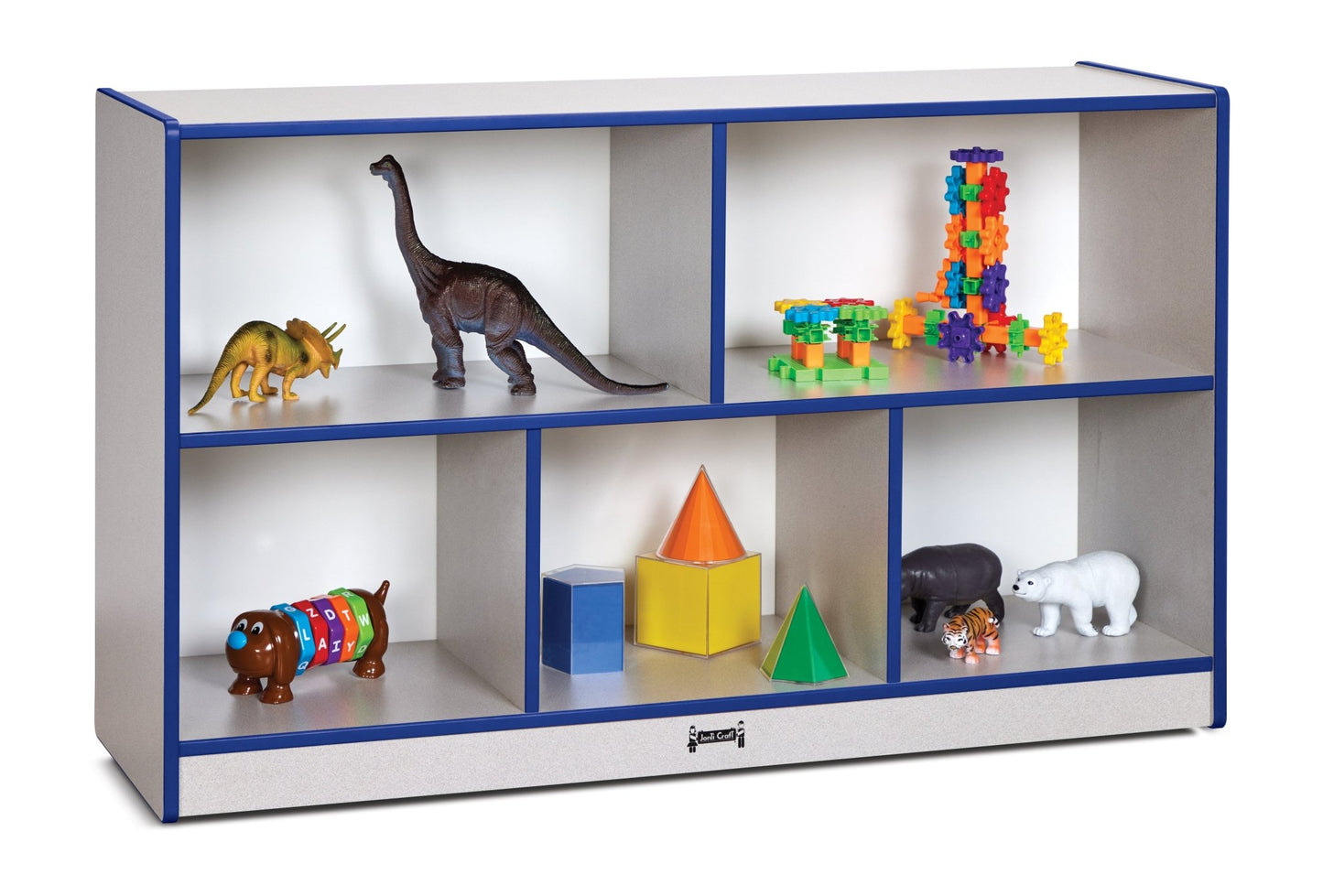 Rainbow Accents Low Single Mobile Storage Unit - SchoolOutlet