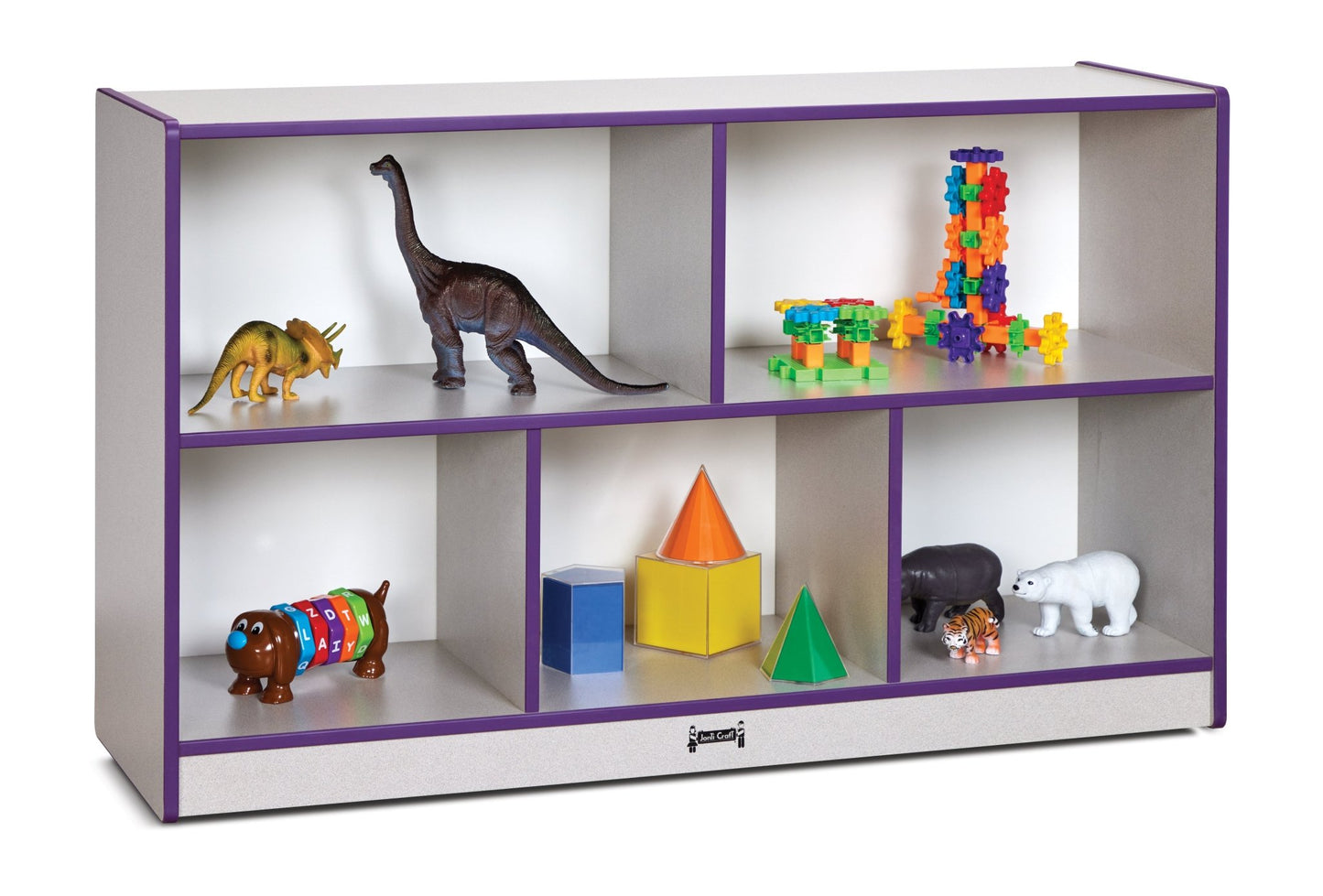 Rainbow Accents Low Single Mobile Storage Unit - SchoolOutlet