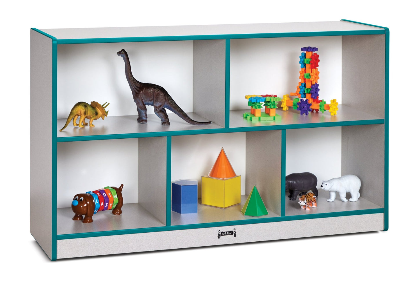 Rainbow Accents Low Single Mobile Storage Unit - SchoolOutlet