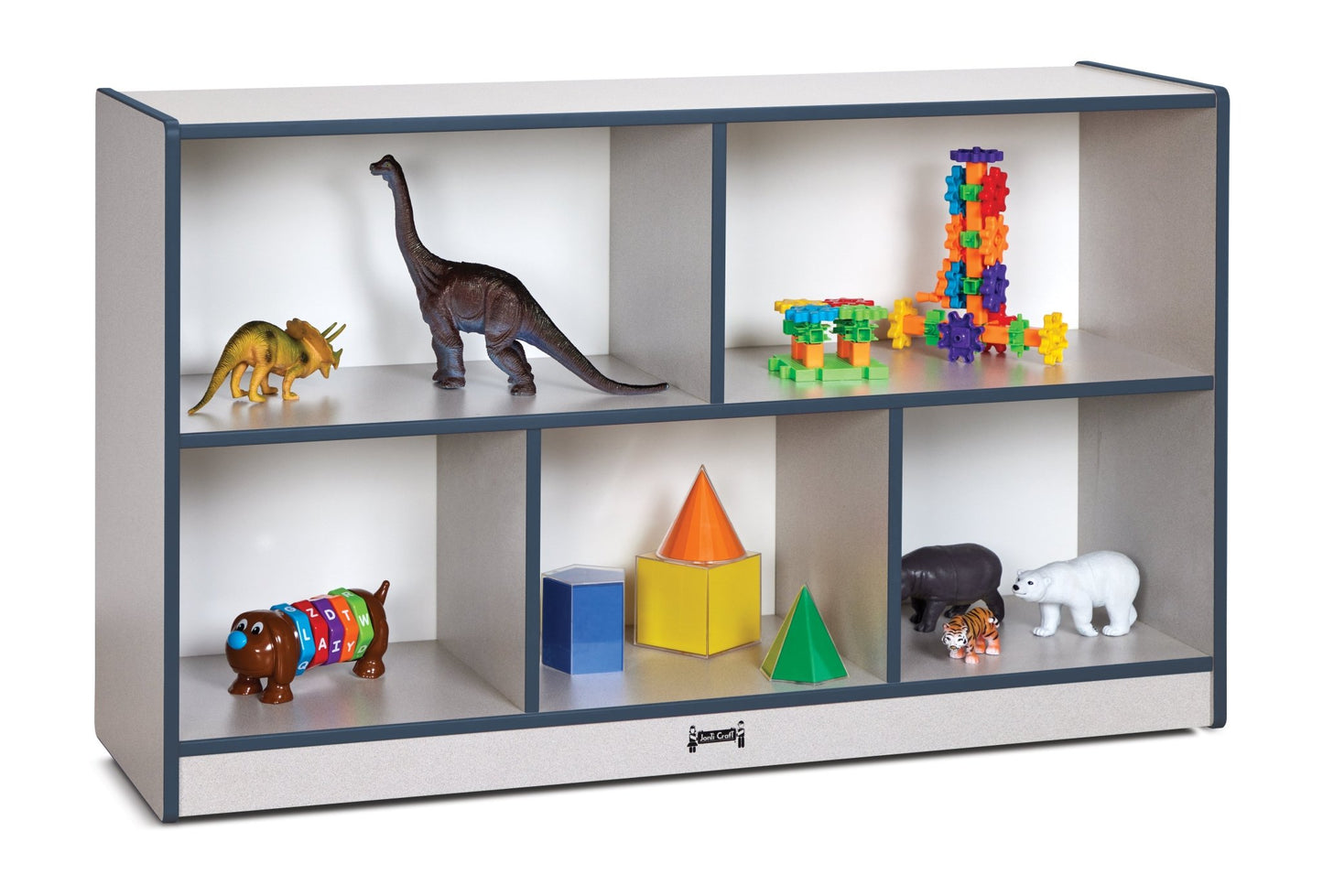 Rainbow Accents Low Single Mobile Storage Unit - SchoolOutlet