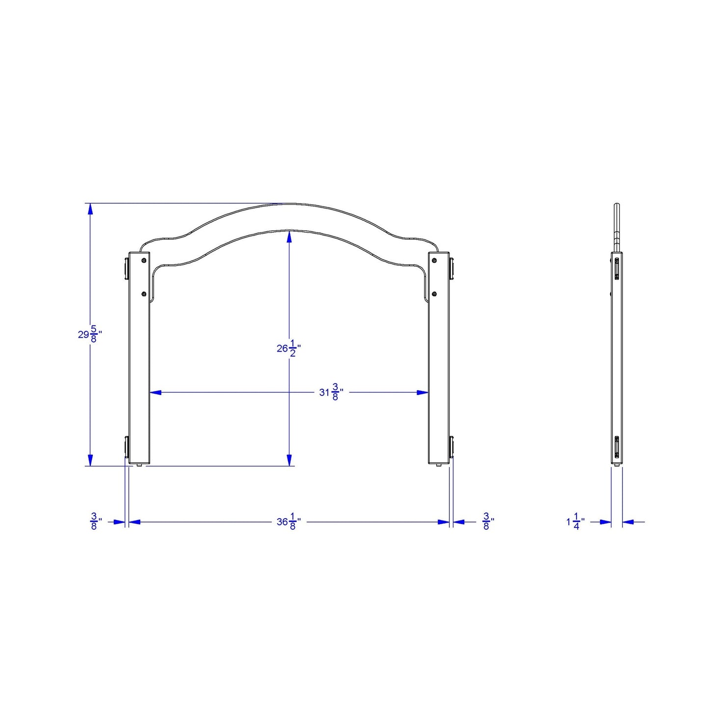 KYDZ Suite Welcome Arch - Mini - 30" High - Toddler - height - SchoolOutlet