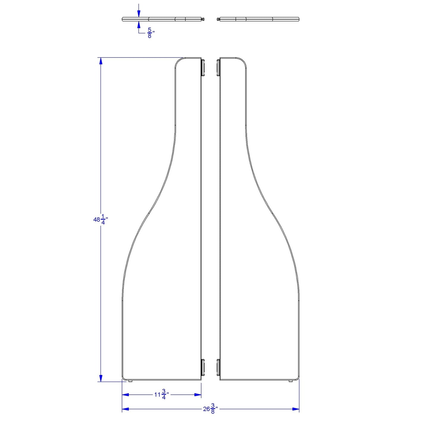 KYDZ Suite Stabilizer Wing Pair - Super - Size - 48.5"H - SchoolOutlet