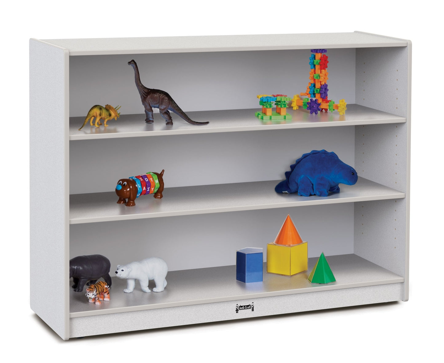 Rainbow Accents Super - Sized Adjustable Mobile Straight - Shelf - SchoolOutlet