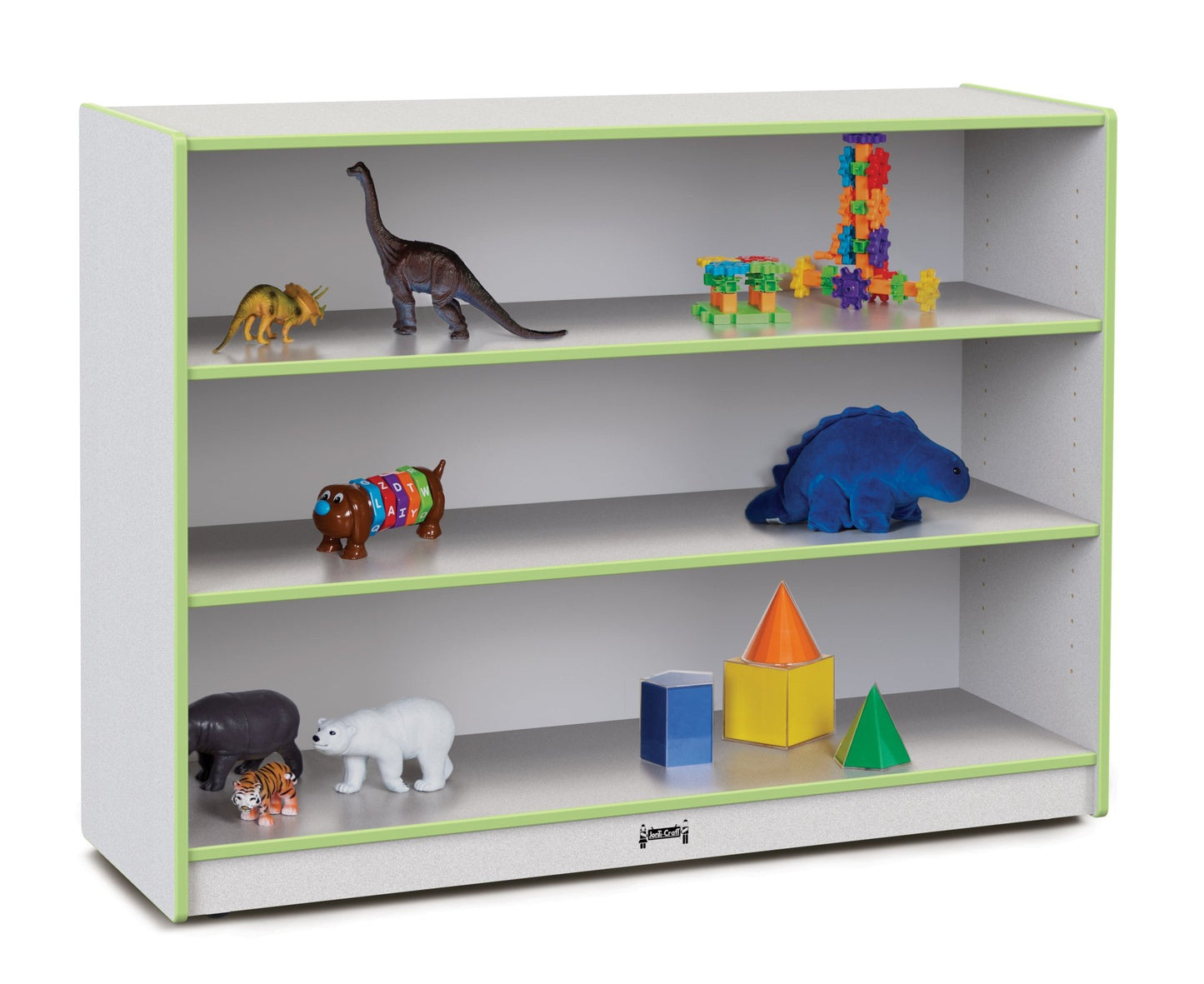 Rainbow Accents Super - Sized Adjustable Mobile Straight - Shelf - SchoolOutlet