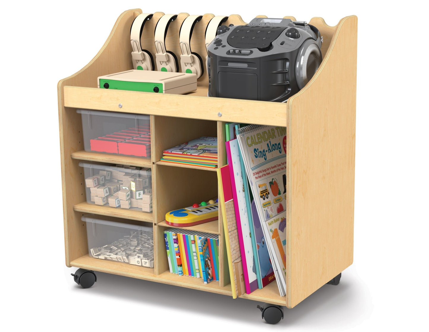 Jonti - Craft Mobile Audio Cart - SchoolOutlet