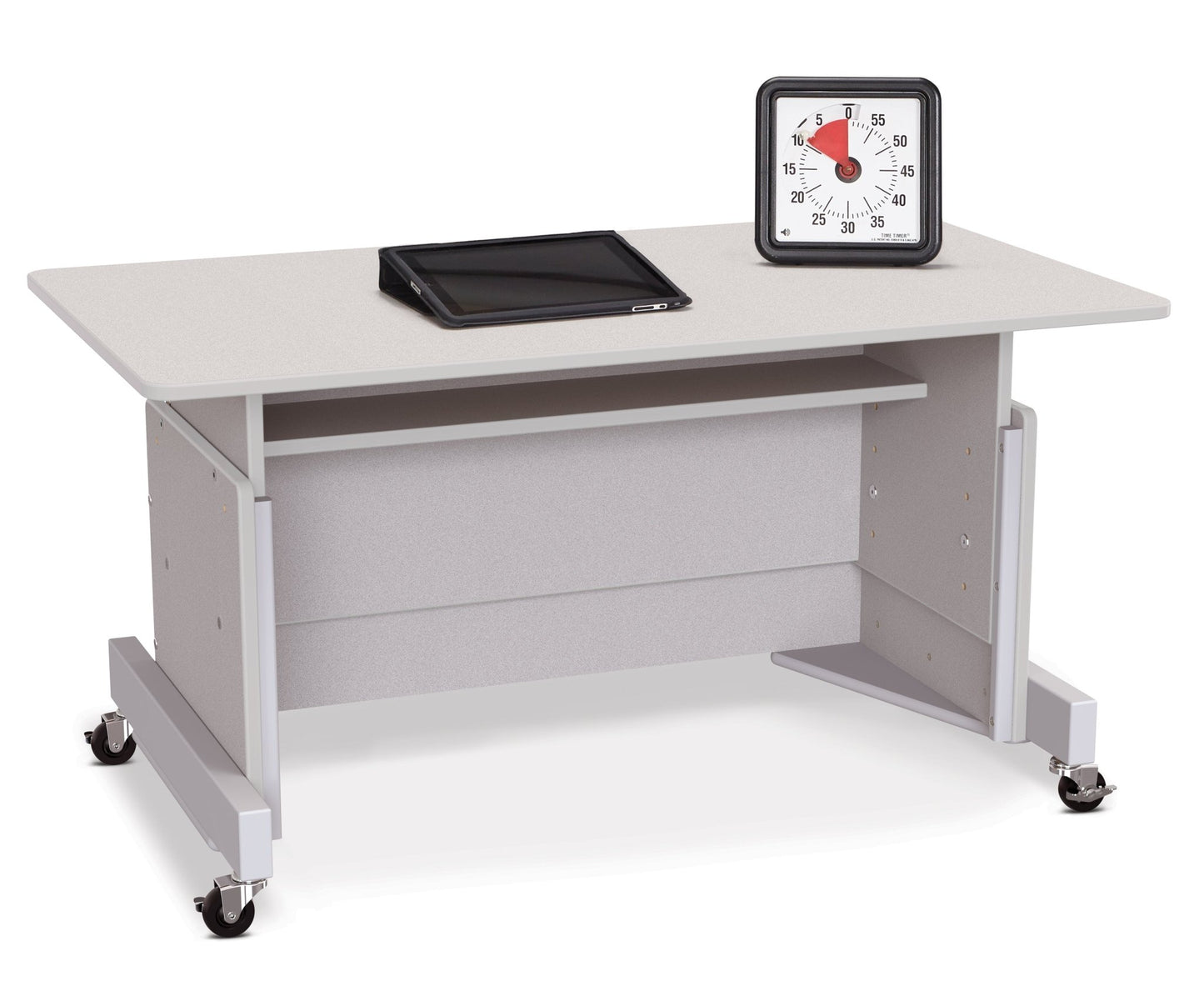 Rainbow Accents Apollo Single Computer Desk - SchoolOutlet
