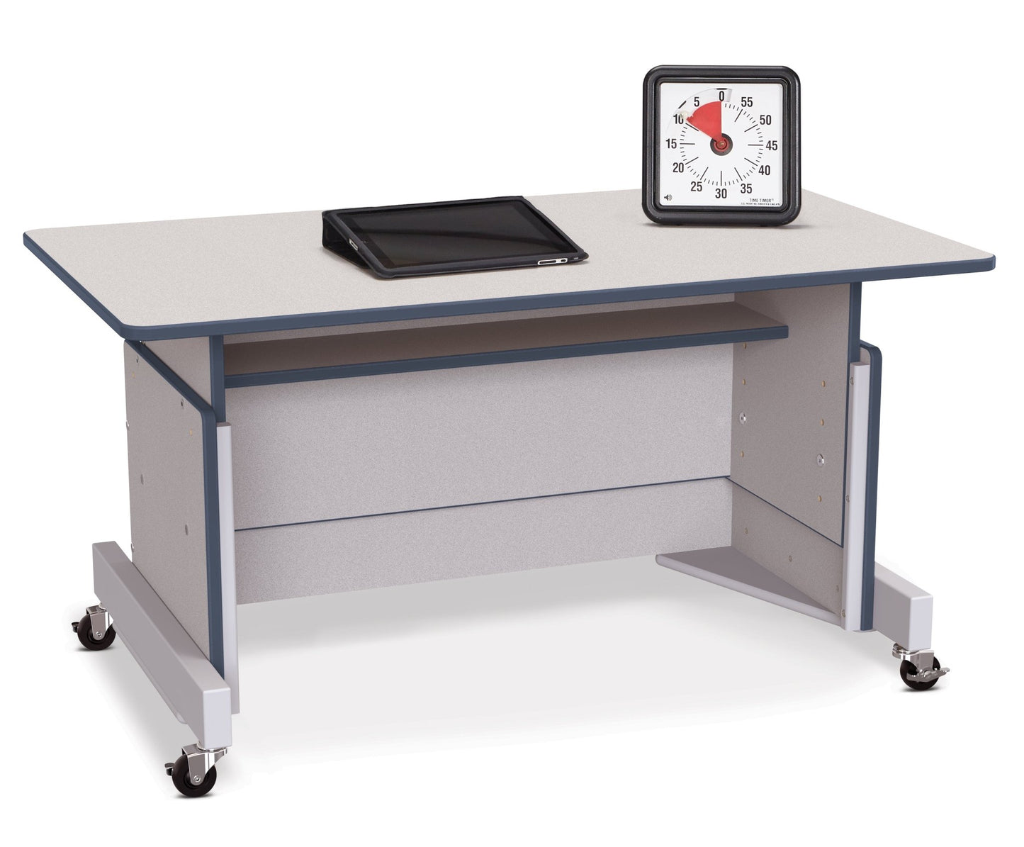 Rainbow Accents Apollo Single Computer Desk - SchoolOutlet