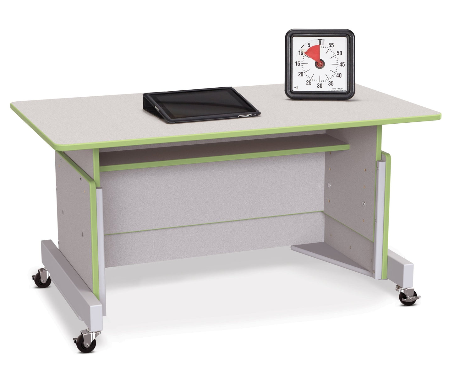 Rainbow Accents Apollo Single Computer Desk - SchoolOutlet