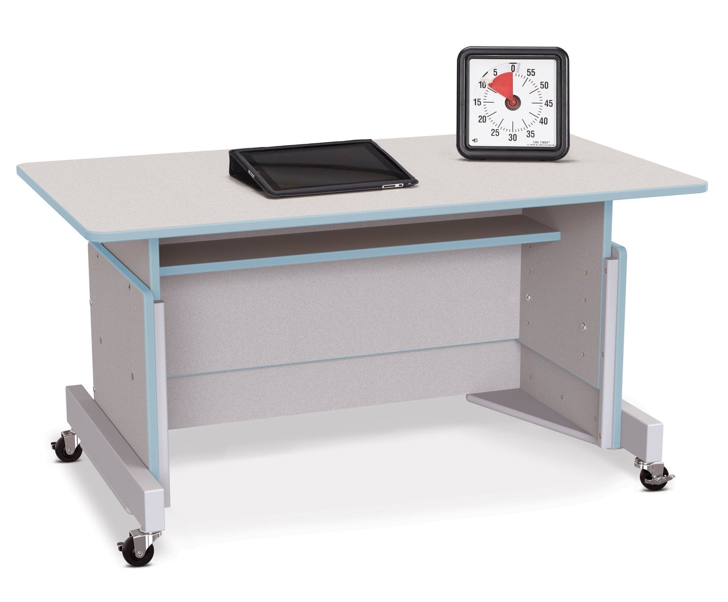 Rainbow Accents Apollo Single Computer Desk - SchoolOutlet