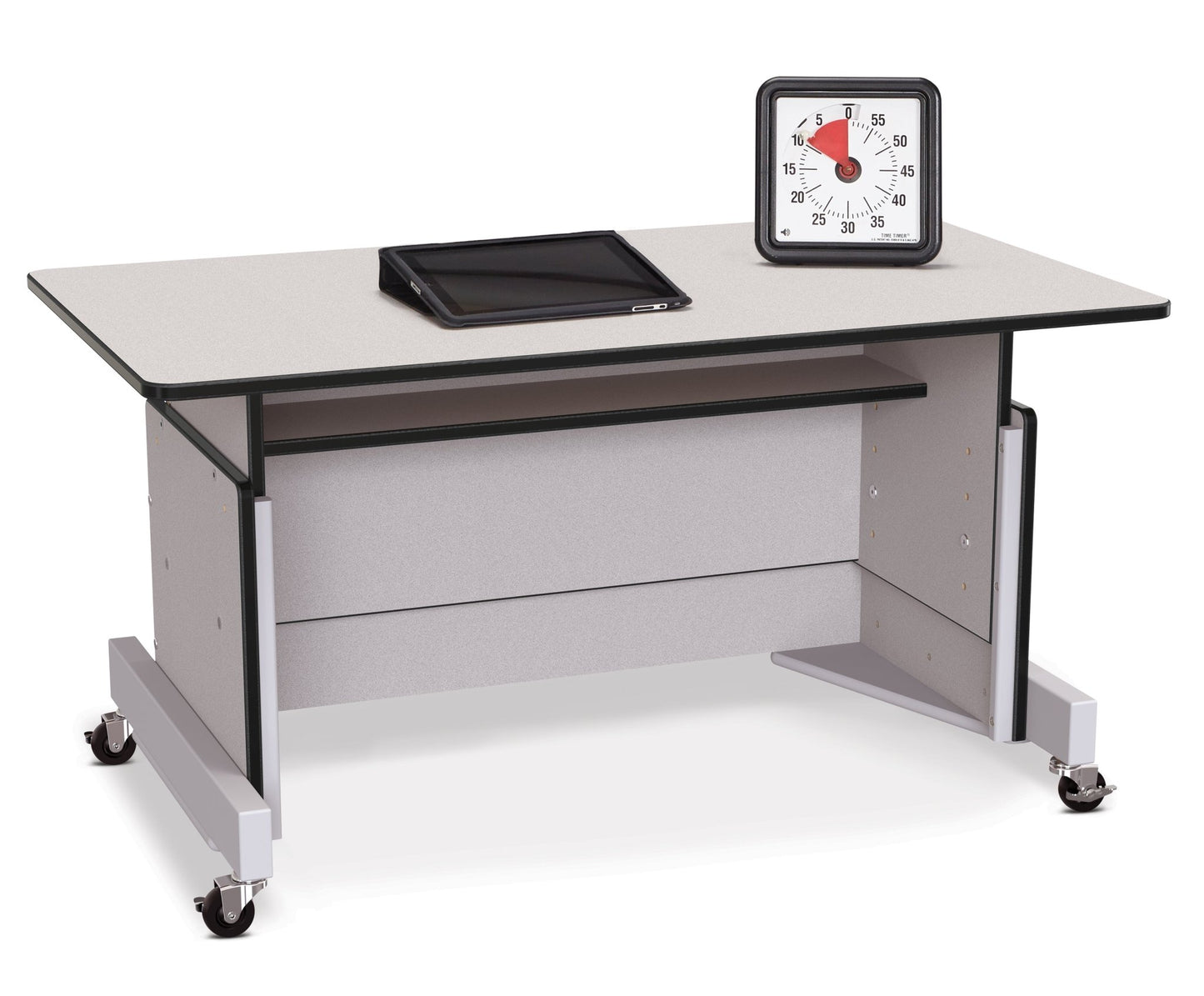 Rainbow Accents Apollo Single Computer Desk - SchoolOutlet