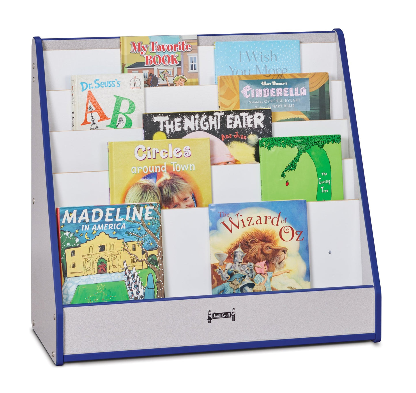 Rainbow Accents Flushback Pick - a - Book Stand - SchoolOutlet