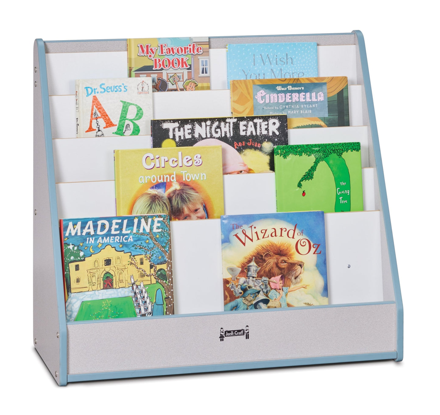 Rainbow Accents Flushback Pick - a - Book Stand - SchoolOutlet