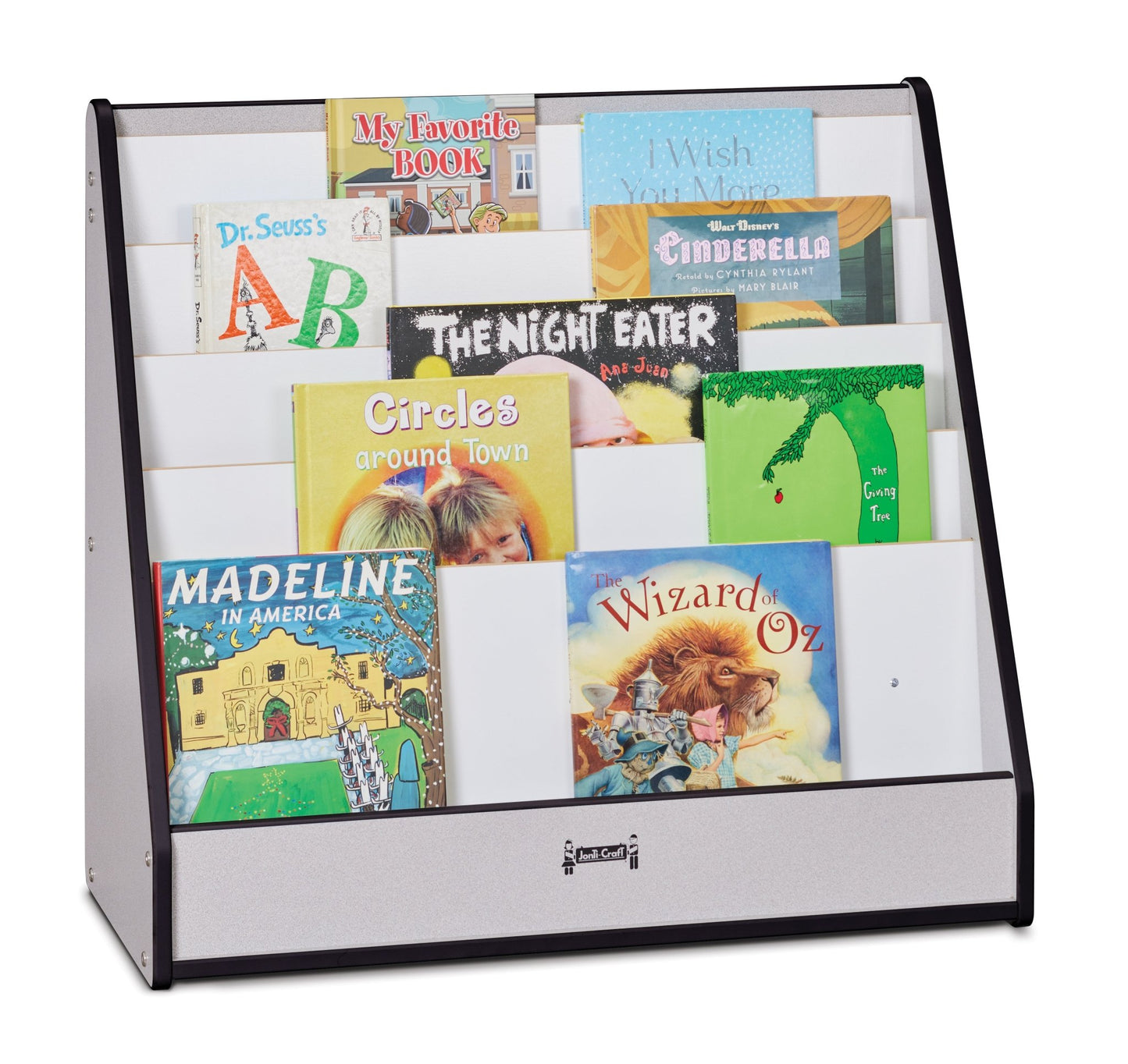 Rainbow Accents Flushback Pick - a - Book Stand - SchoolOutlet