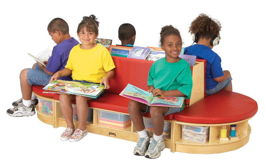 Jonti - Craft Read - a - Round 3 Piece Set - Red - SchoolOutlet