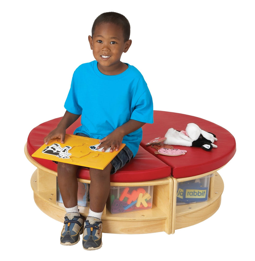 Jonti - Craft Read - a - Round 3 Piece Set - Red - SchoolOutlet