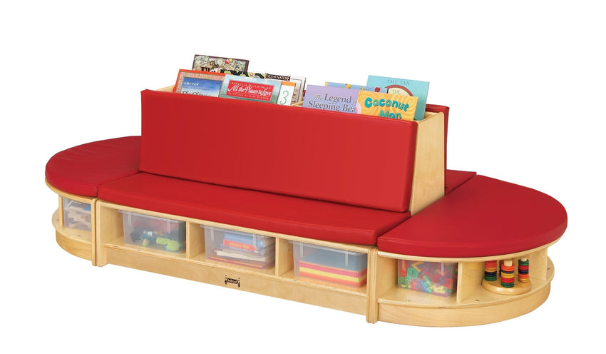 Jonti - Craft Read - a - Round 3 Piece Set - Red - SchoolOutlet