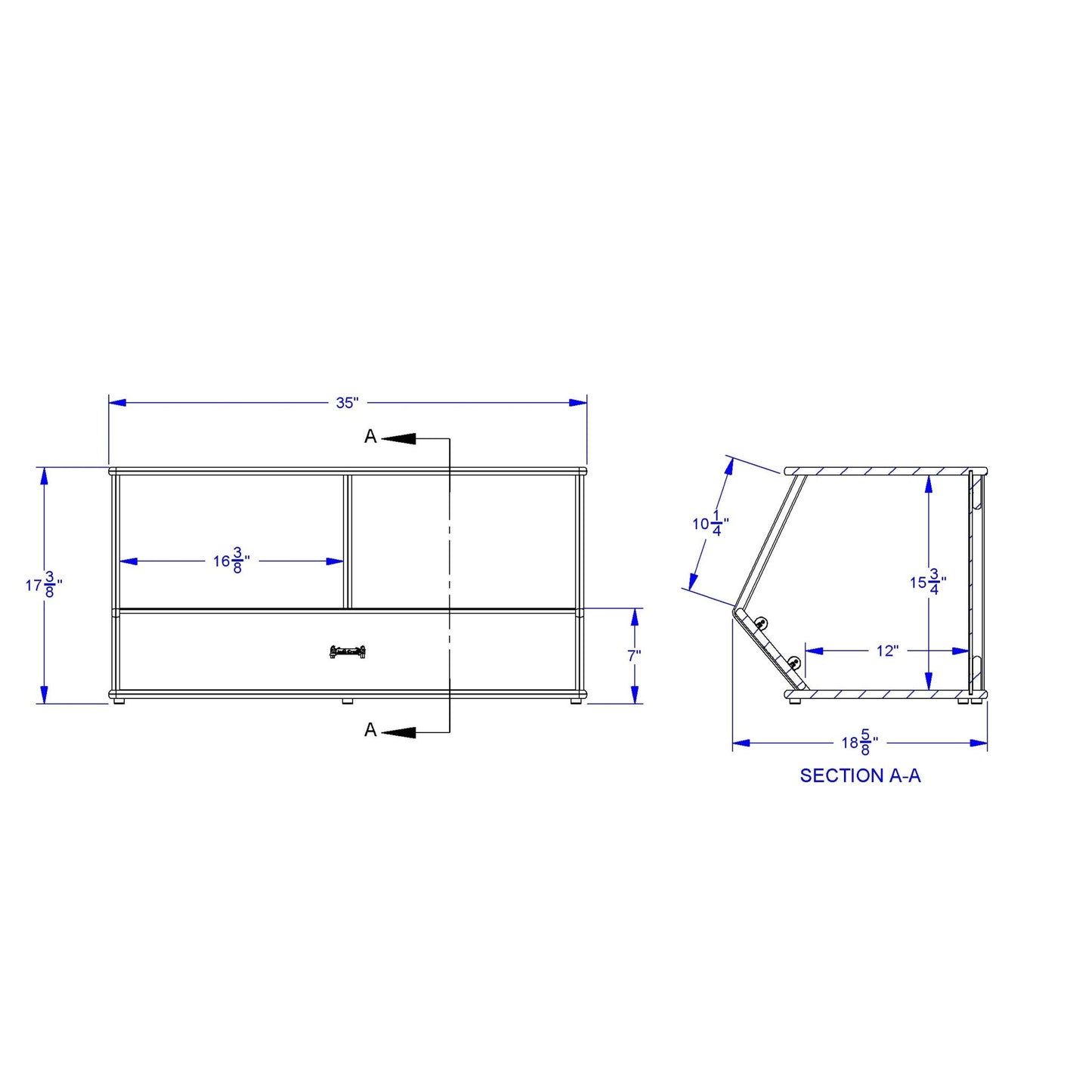 Jonti - Craft Stacking Beveled Crate - Duplex - SchoolOutlet