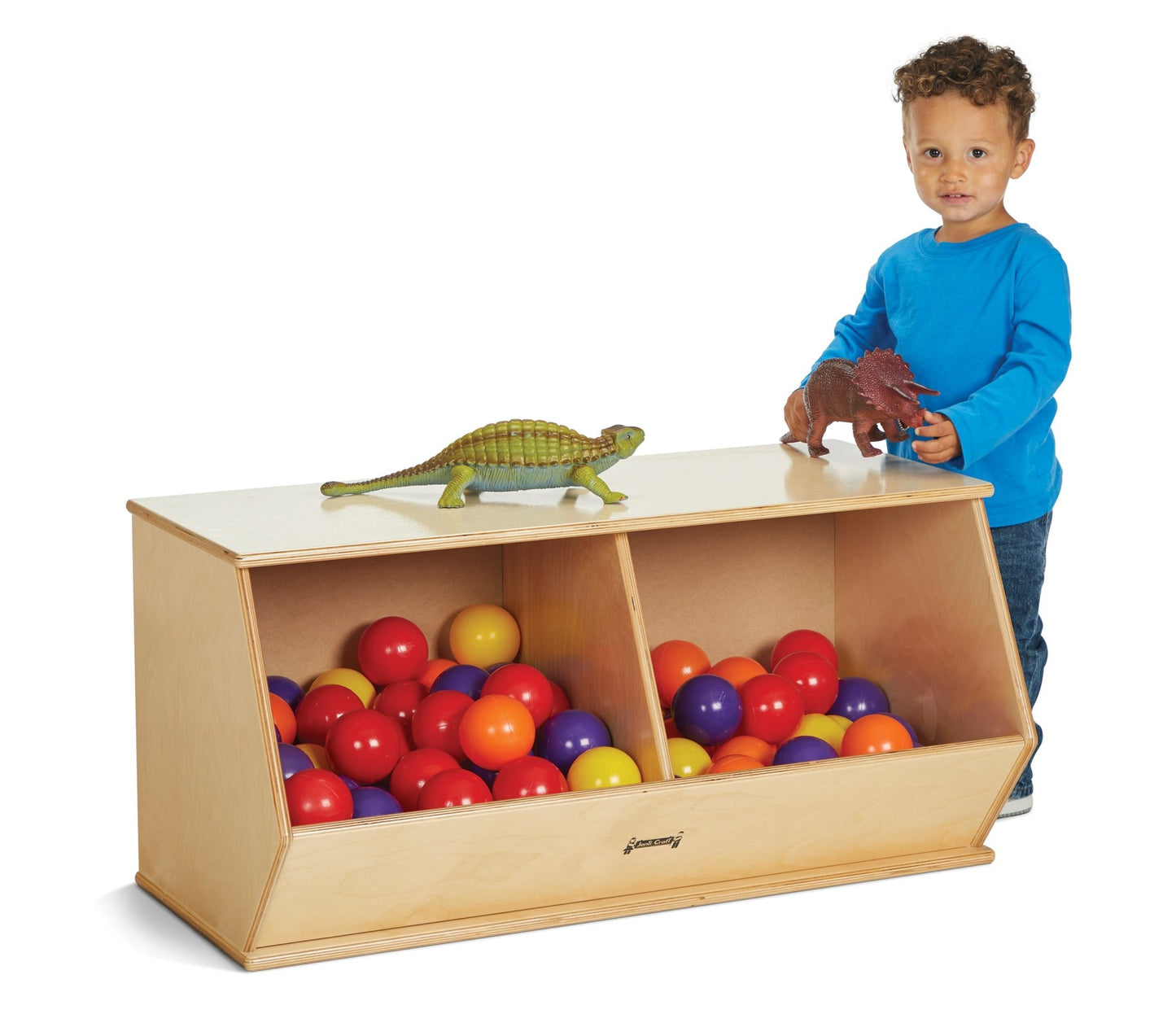 Jonti - Craft Stacking Beveled Crate - Duplex - SchoolOutlet