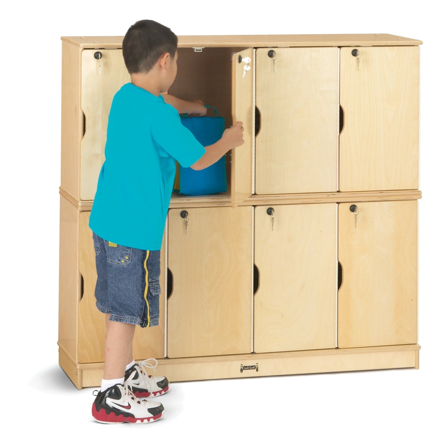 Jonti - Craft Stacking Lockable Lockers - Double Stack - SchoolOutlet
