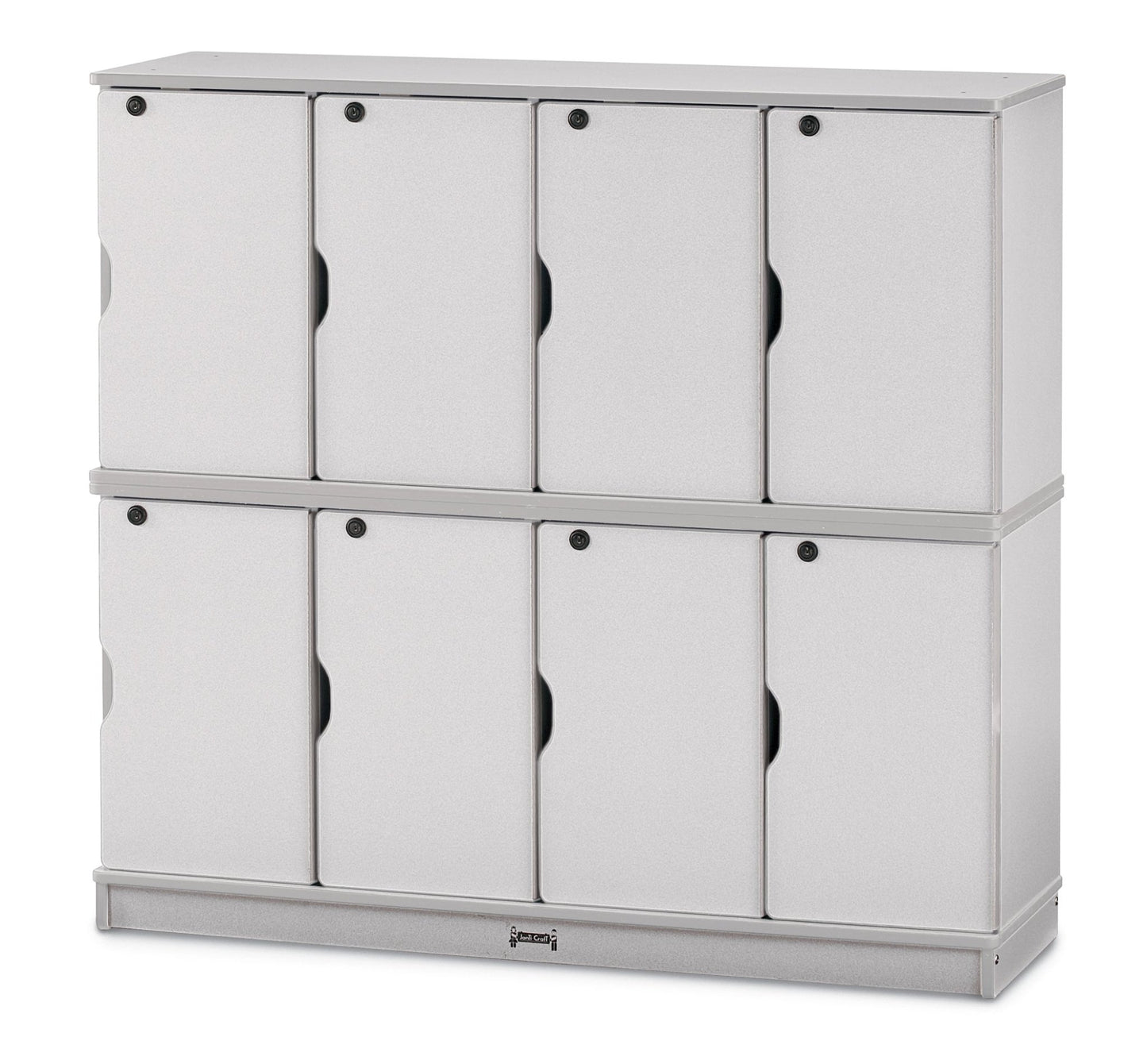 Rainbow Accents Stacking Lockable Lockers - Double Stack - SchoolOutlet