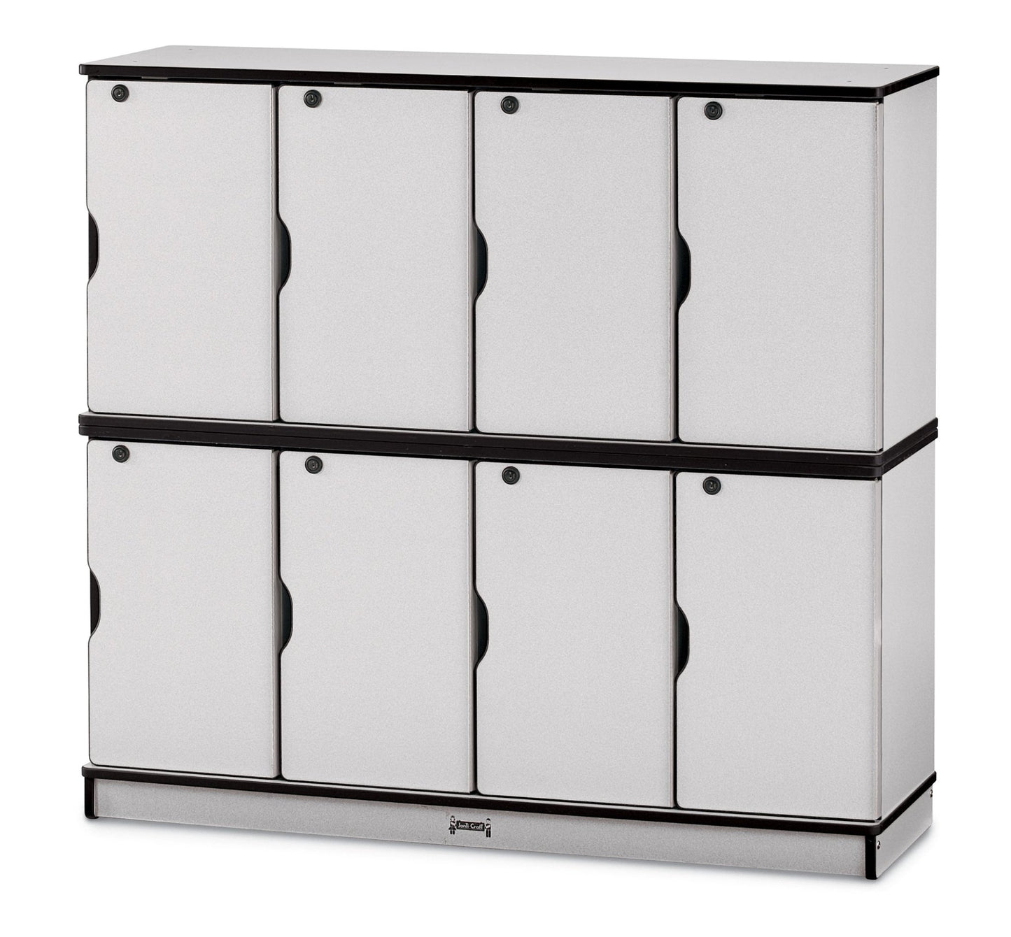 Rainbow Accents Stacking Lockable Lockers - Double Stack - SchoolOutlet
