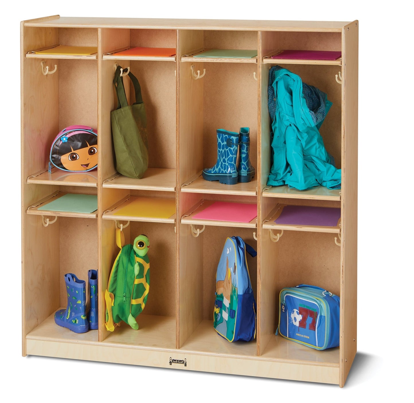 Jonti - Craft Take Home Center - 8 Section Locker - without Paper - Trays - SchoolOutlet