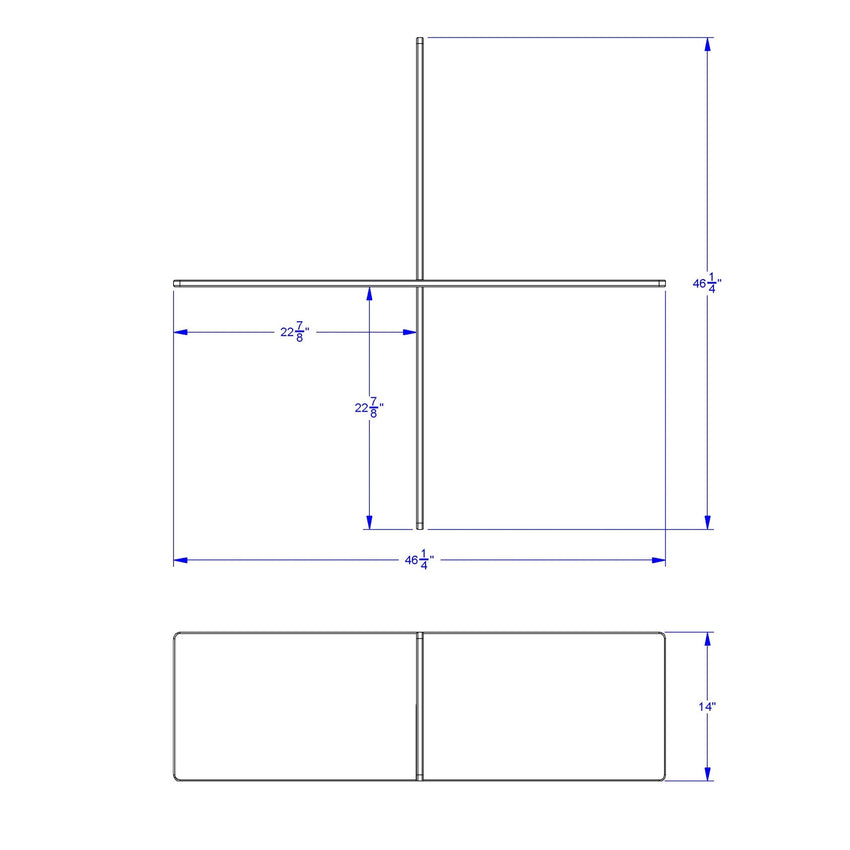 Berries Study Carrel - 4 Carrels - Large - SchoolOutlet