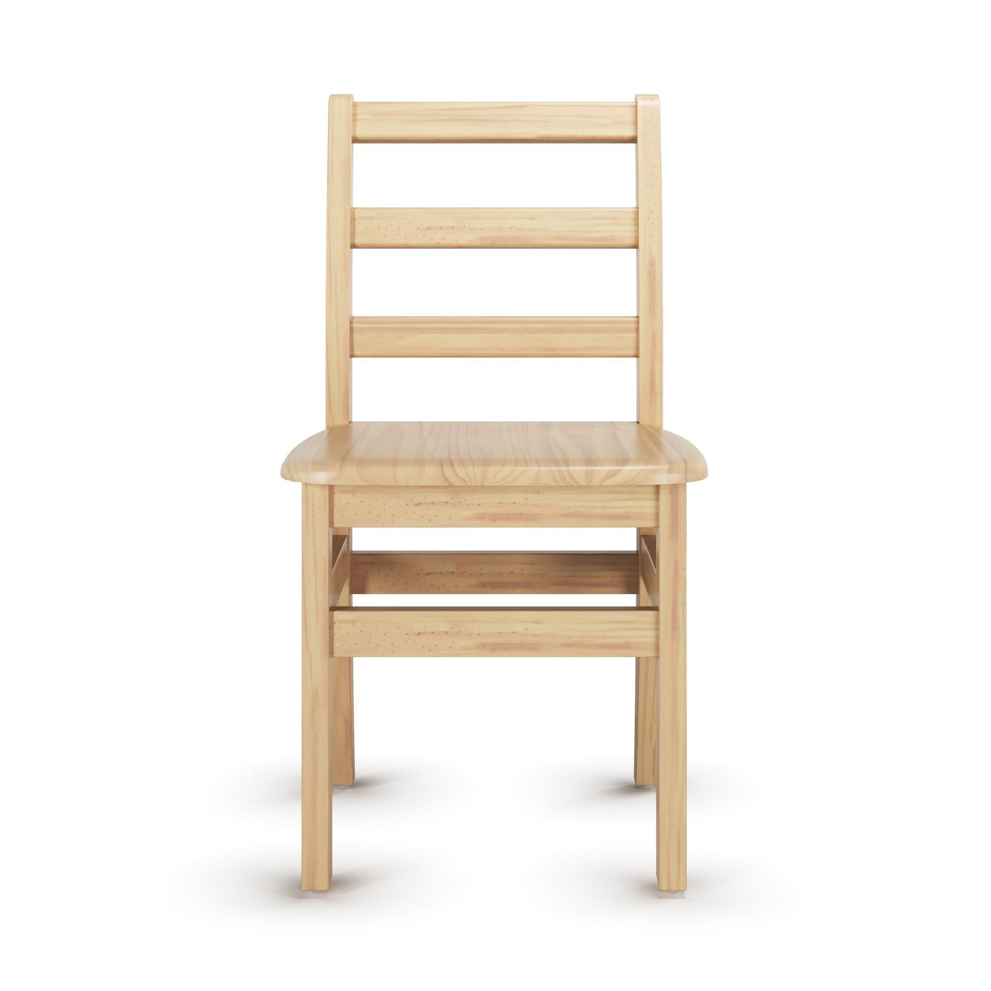 Foundations - Little Innovator Hardwood Ladder Back Chairs, 14" Seat Height - Pack of 2 (FOU-5124047)