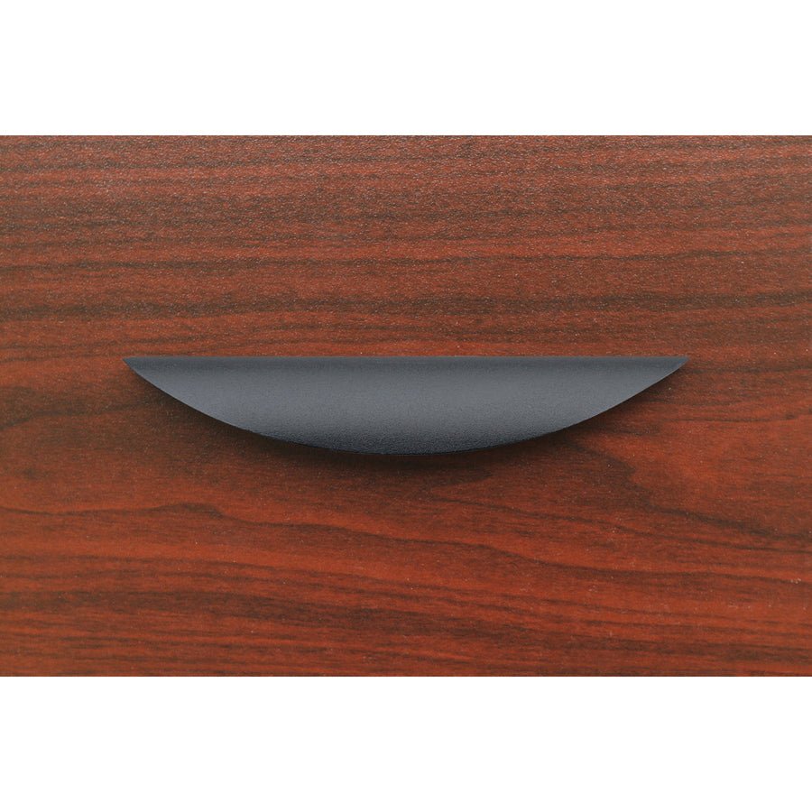 Lorell Chateau Series Traditional Aluminum Drawer Pulls Black 2 - Pack (LLR - LLR34347) - SchoolOutlet