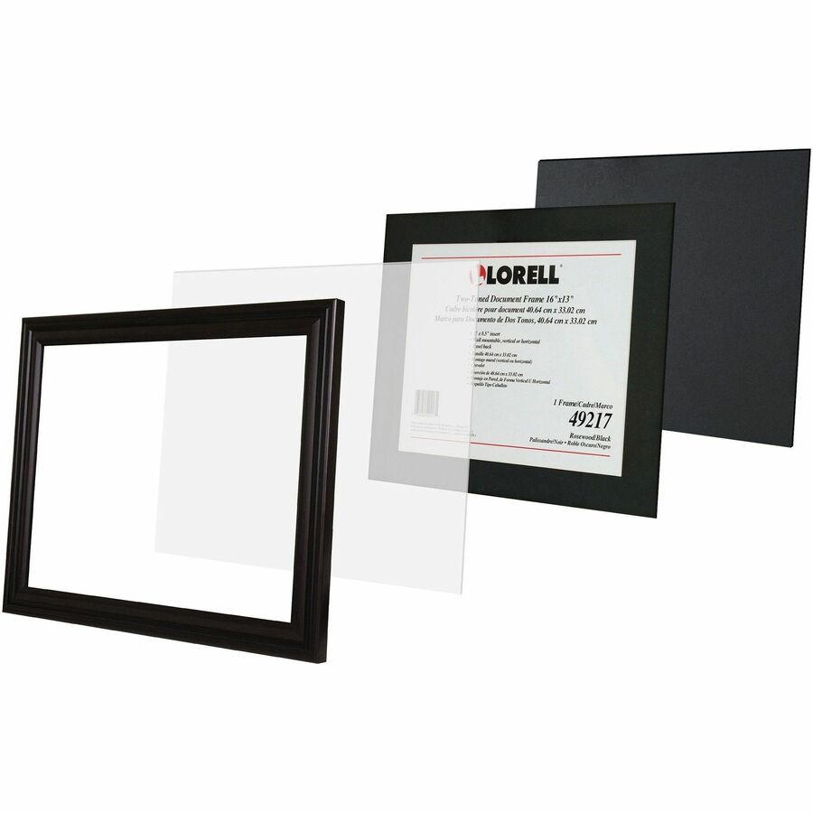 Lorell 2 - Toned Certificate Frame 13" x 16" Rosewood (LLR - LLR49217) - SchoolOutlet