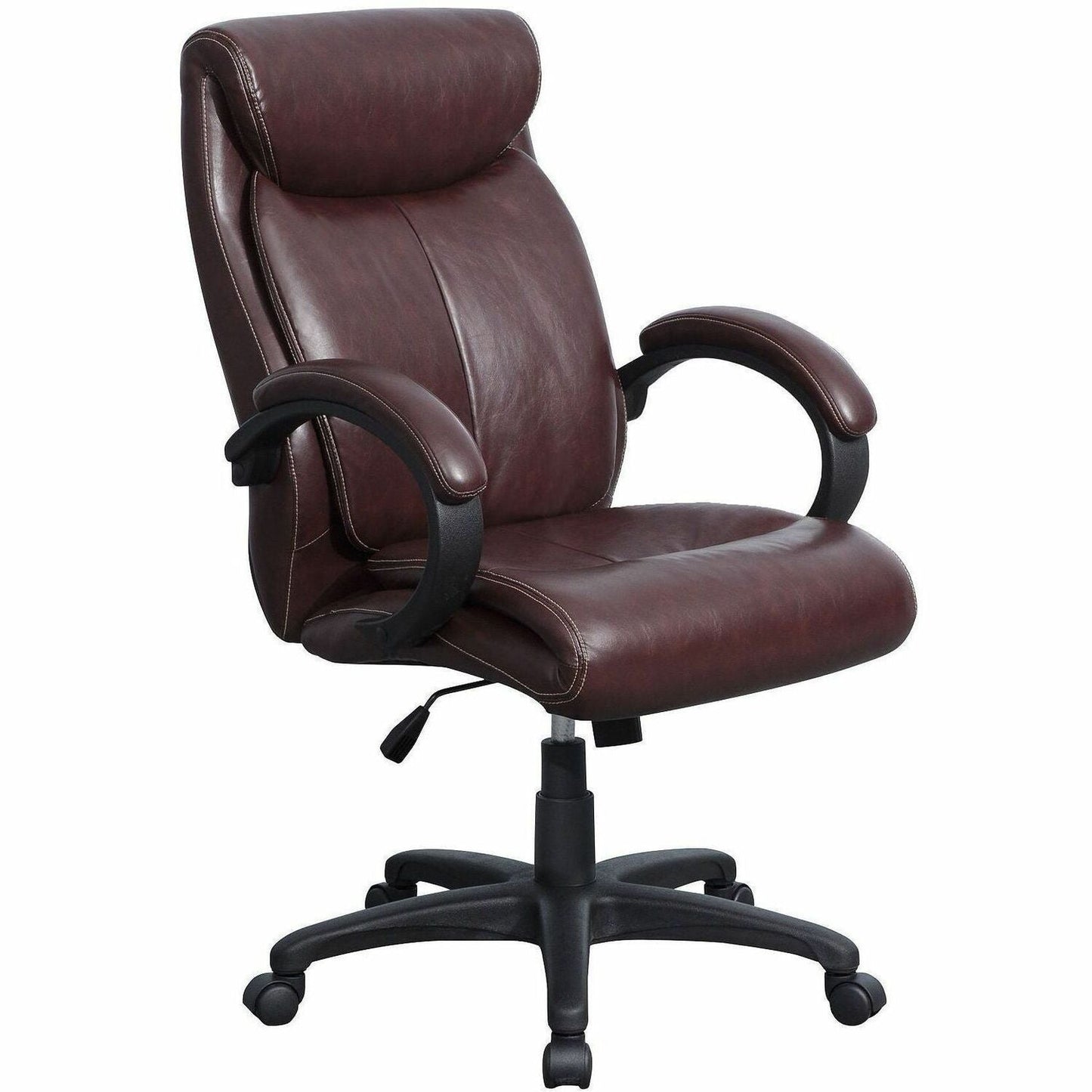Lorell Executive High - Back Office Chair with Bonded Leather Upholstery and Tilt Control 18.5" - 22.2 "H (LLR - LLR5949X) - SchoolOutlet