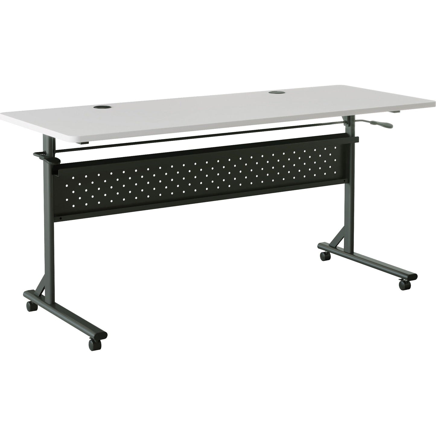 Lorell Shift 2.0 Flip Top and Nesting Mobile Table 24"W x 60"L x 29.50"H (LLR - LLR607XX) - SchoolOutlet