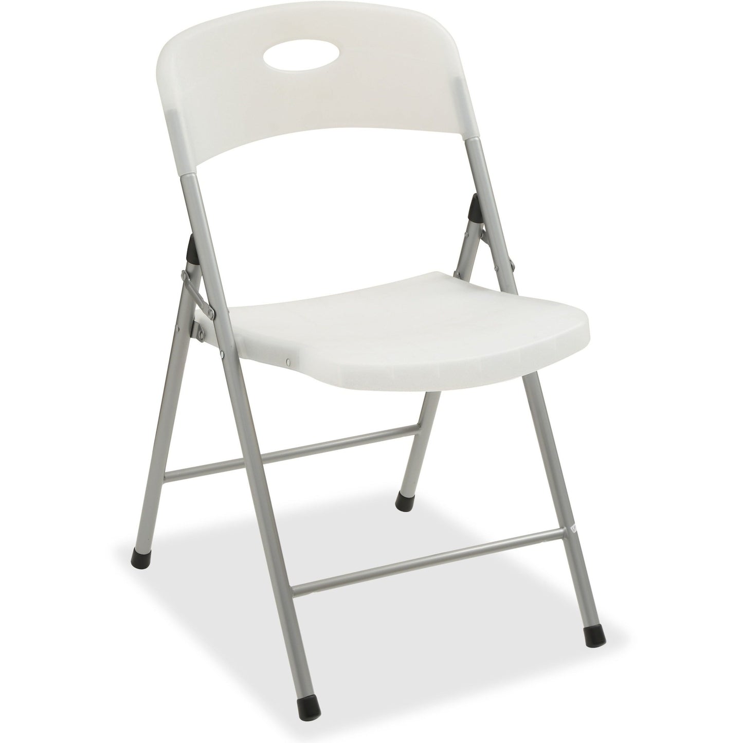 Lorell Heavy - Duty Translucent Folding Chairs - Smoke - 4/Carton 17.75"H (LLR - LLR62529) - SchoolOutlet