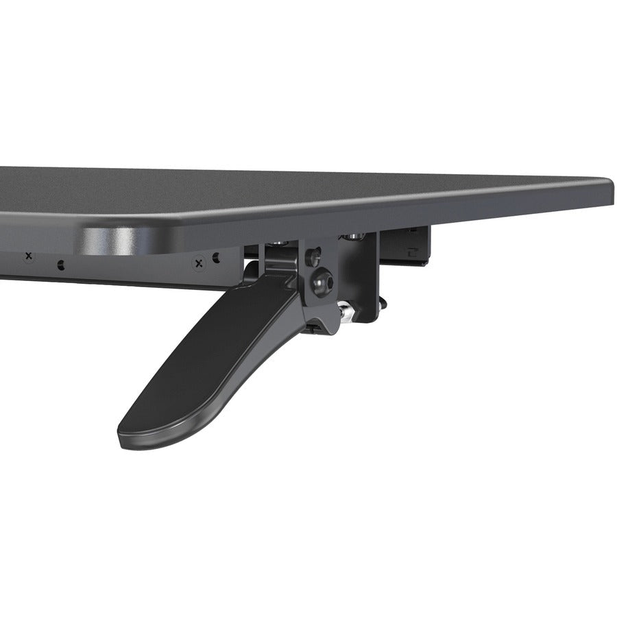 Lorell Large Monitor Desk Riser 19.63"H x 35.38"W x 19.25"D Black (LLR - LLR99555) - SchoolOutlet