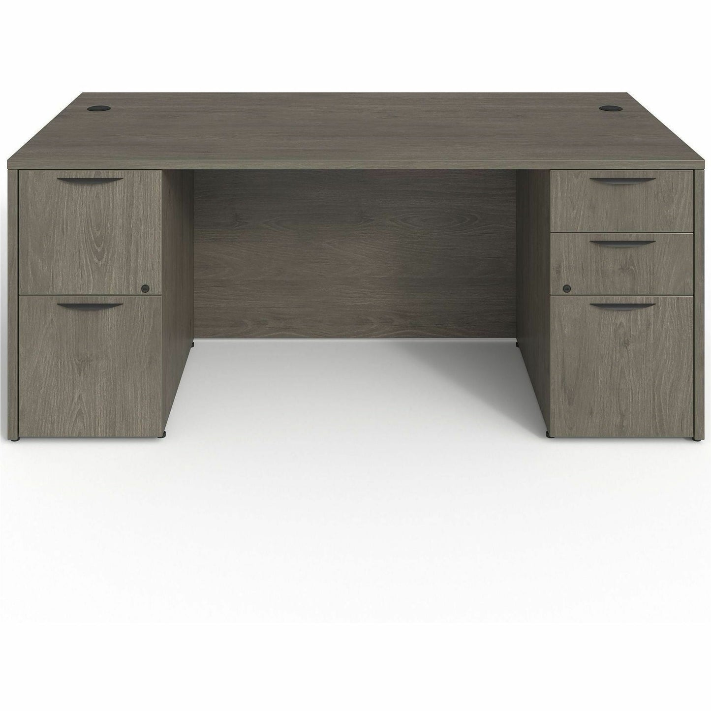 Lorell Prominence 2.0 Series Double-Pedestal Desk 72"W x 36"D x 29"H (LLR-LLRPD3672DPXX) - SchoolOutlet