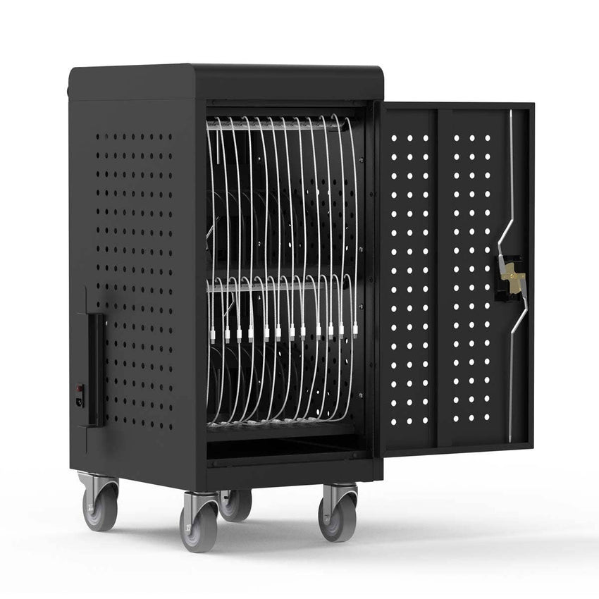 Luxor USB - C Secure Charging Cart - 24 Devices - SchoolOutlet