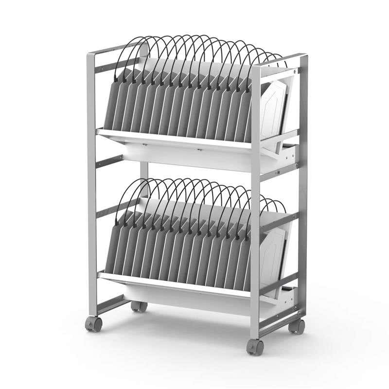 Luxor USB - C Open Charging Cart - 32 Device - SchoolOutlet