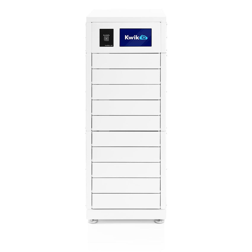 Luxor Kwik IQ - Ten Bay Large Device Charging Locker Bundle (LUX - KBSL - LD10S - B) - SchoolOutlet