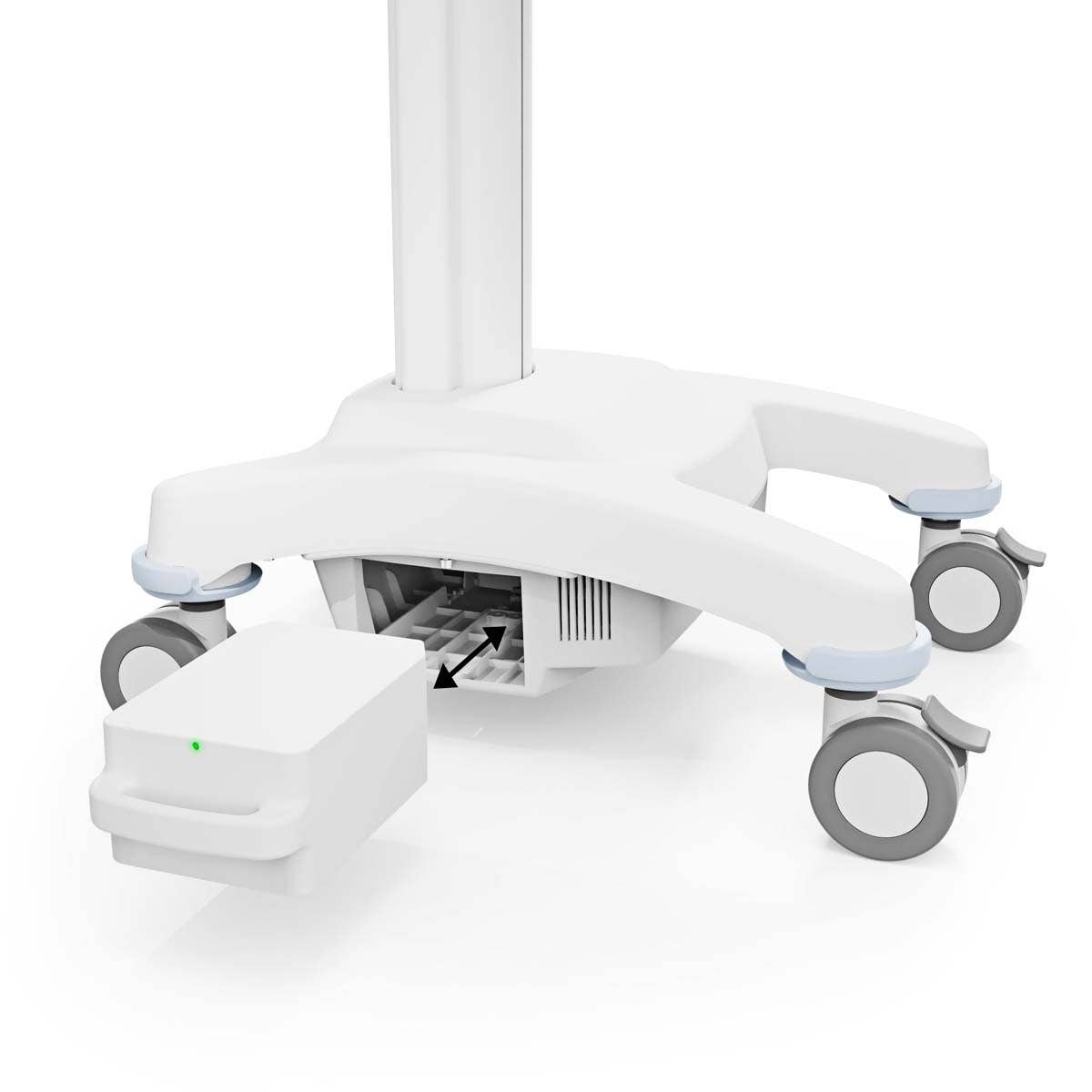 Luxor Erge Rechargeable Battery ‚ Ai High - Capacity LiFePO4 Power 9" W x 5.4" D x 3.5" H (MCWS005) - SchoolOutlet