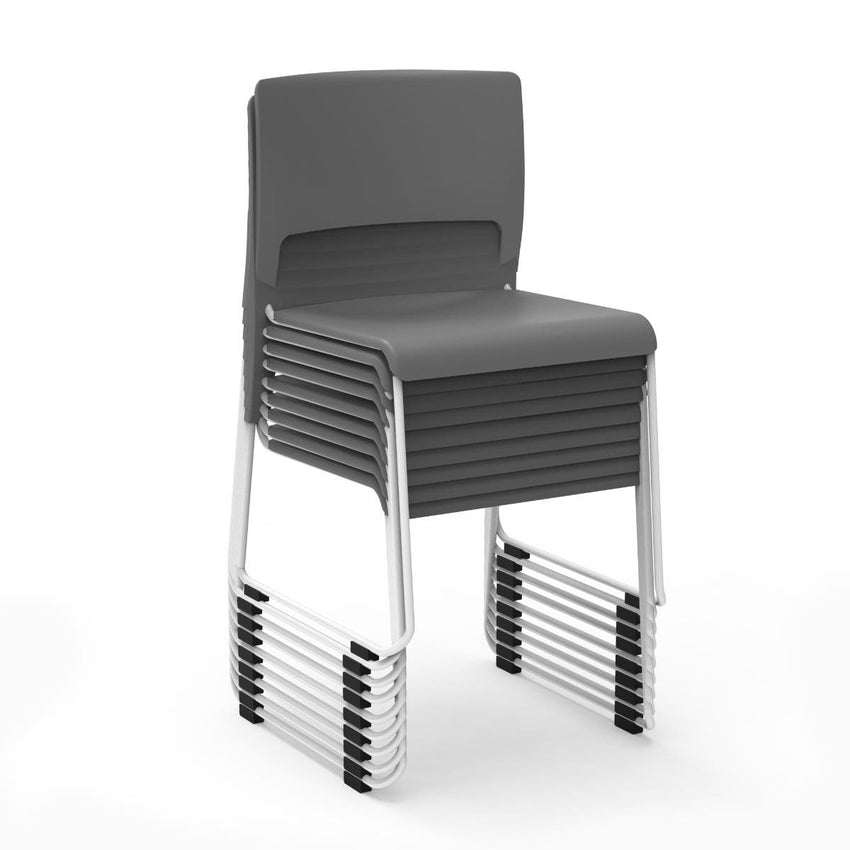 Luxor Lightweight Stackable Student Chair - 4 Pack (LUX - STUDENT - STK4C) - SchoolOutlet