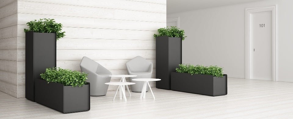 Magnuson Geometric Medium Side Table For Outdoor & Indoor - 19.5"W x 18.75"D x 13.625"H (MAG - CELES - M) - SchoolOutlet