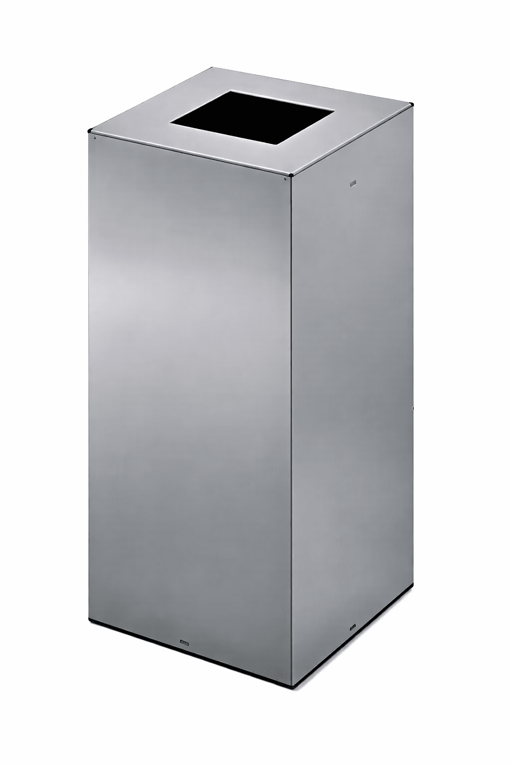 Magnuson RIGA - 40 23.8 - Gallon High - Capacity Stainless Steel Waste Receptacle with Painted Top (MAG - RIGA - 40 - XXX) - SchoolOutlet