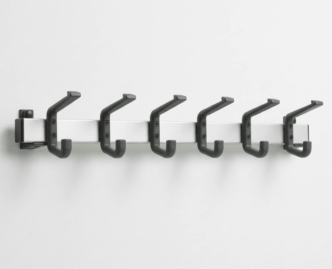 Magnuson Tertio Aluminum 6 - Hook Rail (MAG - T - H - 60) - SchoolOutlet