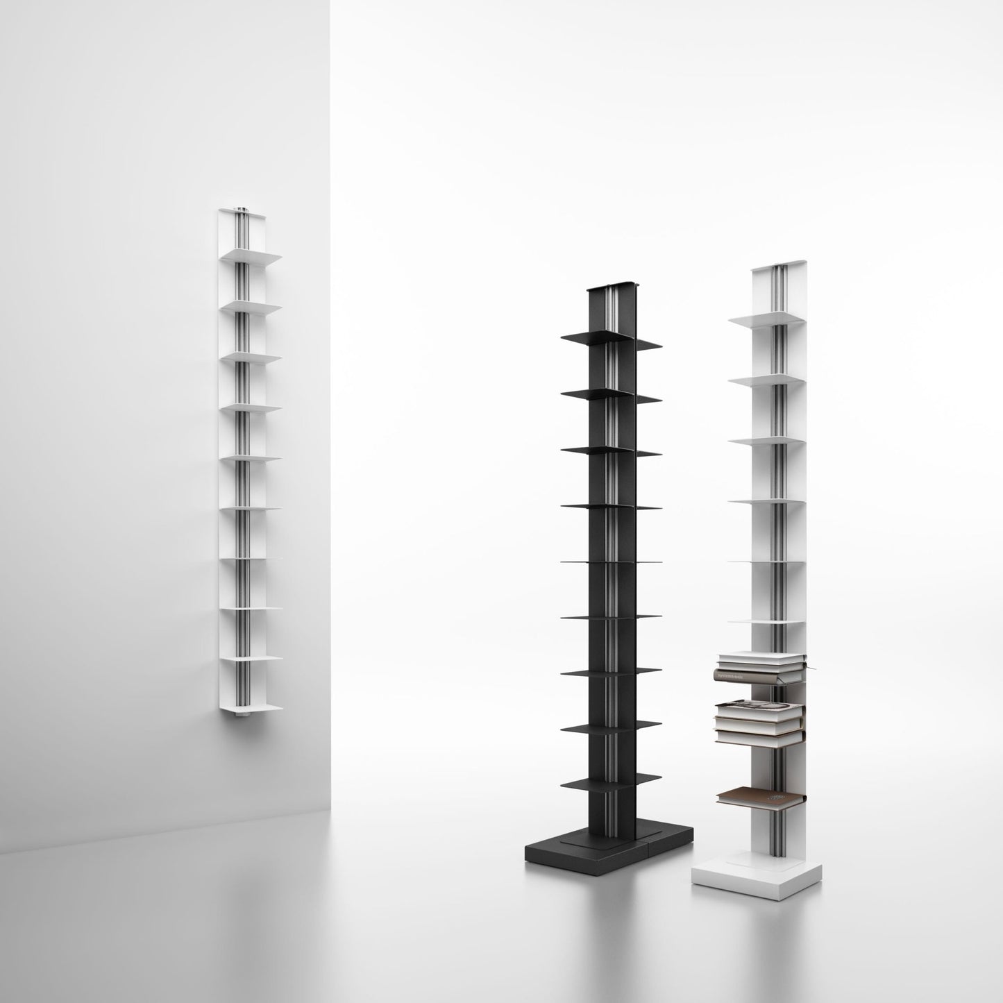Magnuson Floor Standing Single - Sided Bookshelf - 10 Shelves (MAG - USIO - FS) - SchoolOutlet