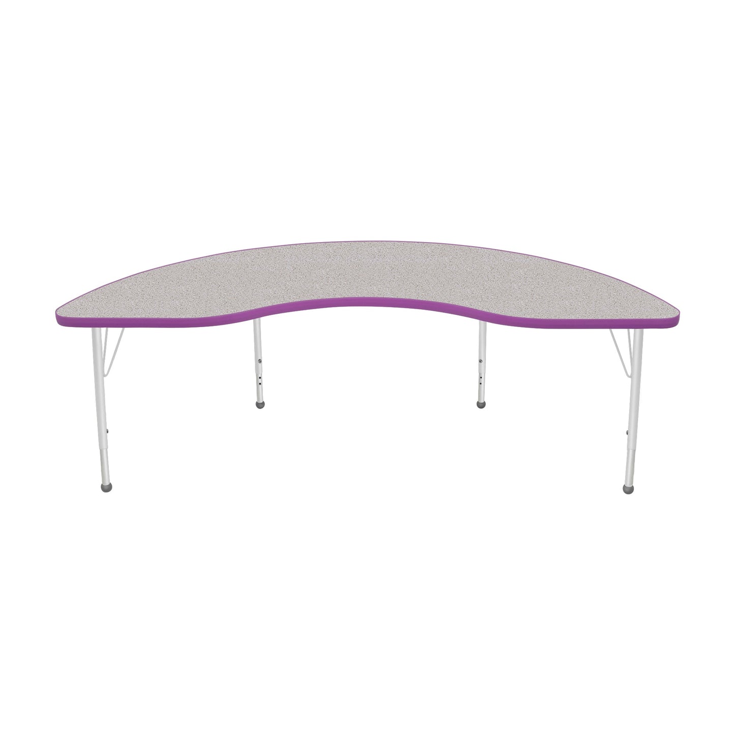 Mahar Creative Colors Kidney Activity Table with Adjustable Height 72"W x 36"D x 21"-30"H (MHR-3672K) - SchoolOutlet