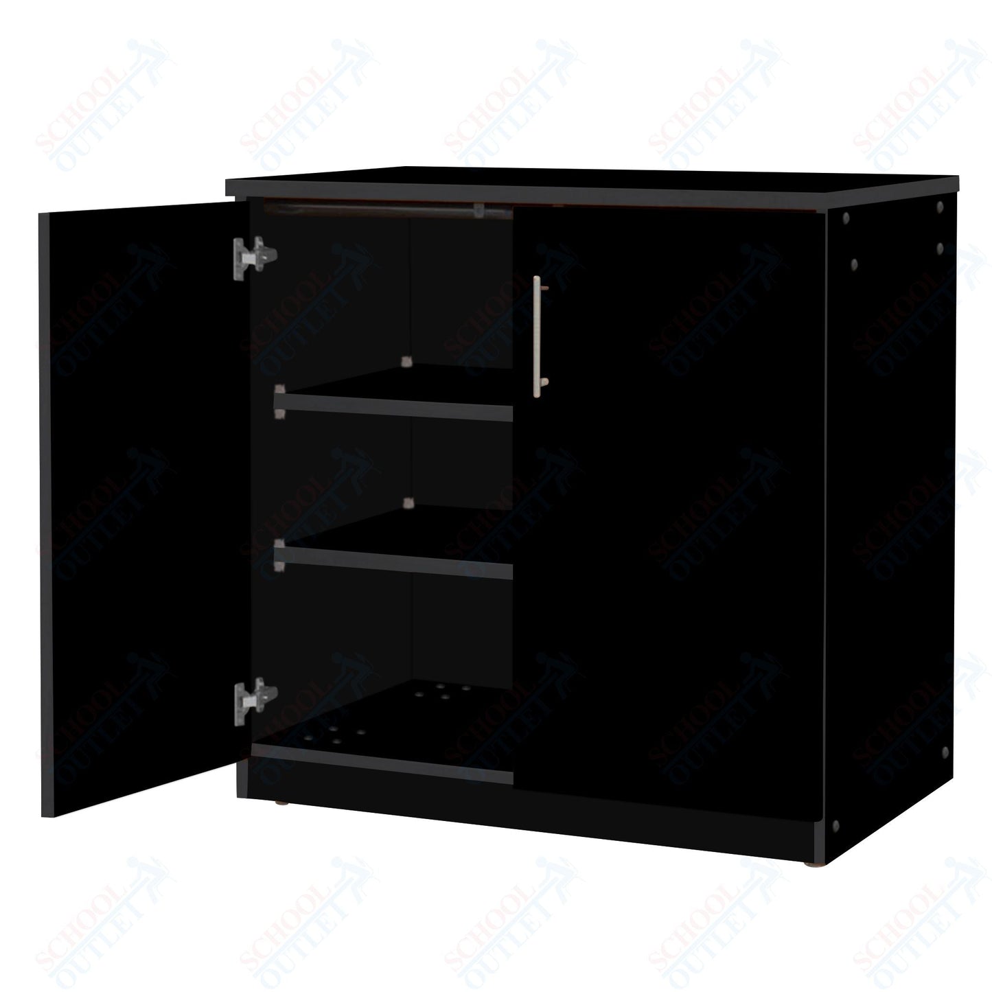 Marco Mobile Base Casegoods Cabinet with Doors 2 Adjustable Shelves - 36"H x 48"W (3301 - 48363) - SchoolOutlet