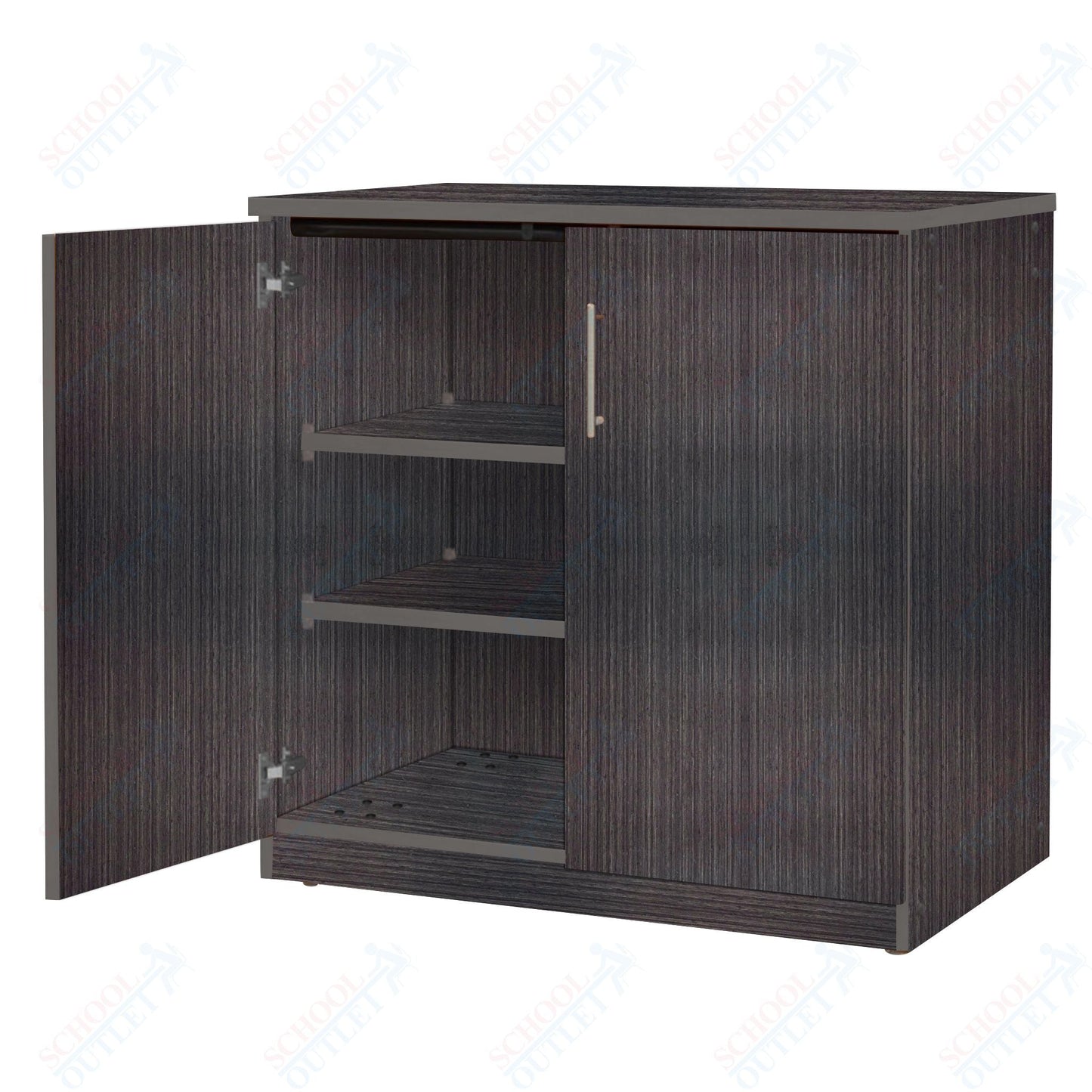 Marco Mobile Base Casegoods Cabinet with Doors 2 Adjustable Shelves - 36"H x 48"W (3301 - 48363) - SchoolOutlet